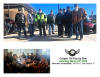 May be an image of 12 people, motorcycle, road and text that says '00 Chapter 702 Pop Up Ride Saturday, March 22nd 2025 Dest was: Corkey Bells, 185 US-17, East Palatka, FI'